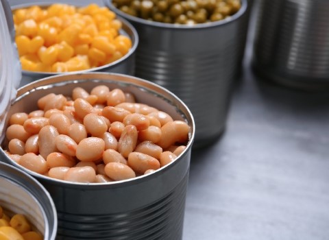 تصویر 4 از کنسرو لوبیا کوچک آماده مصرف بسته‌ بندی قوطی